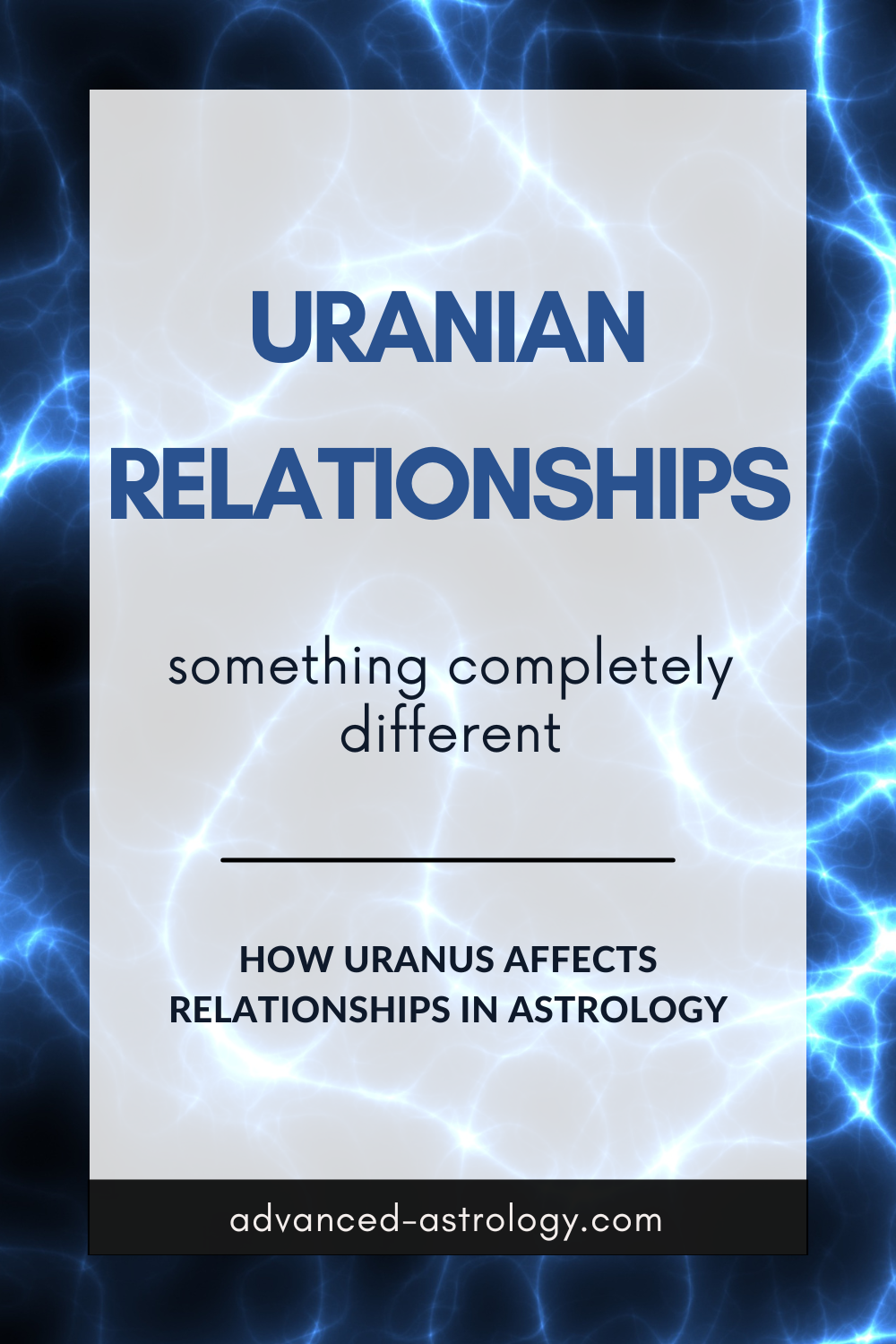 Uranian Relationships - Astrology