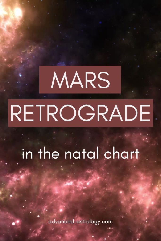 Mars in retrograde natal