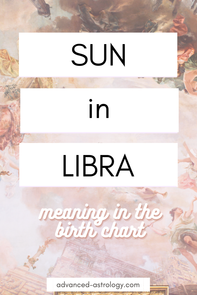 Sun in Libra