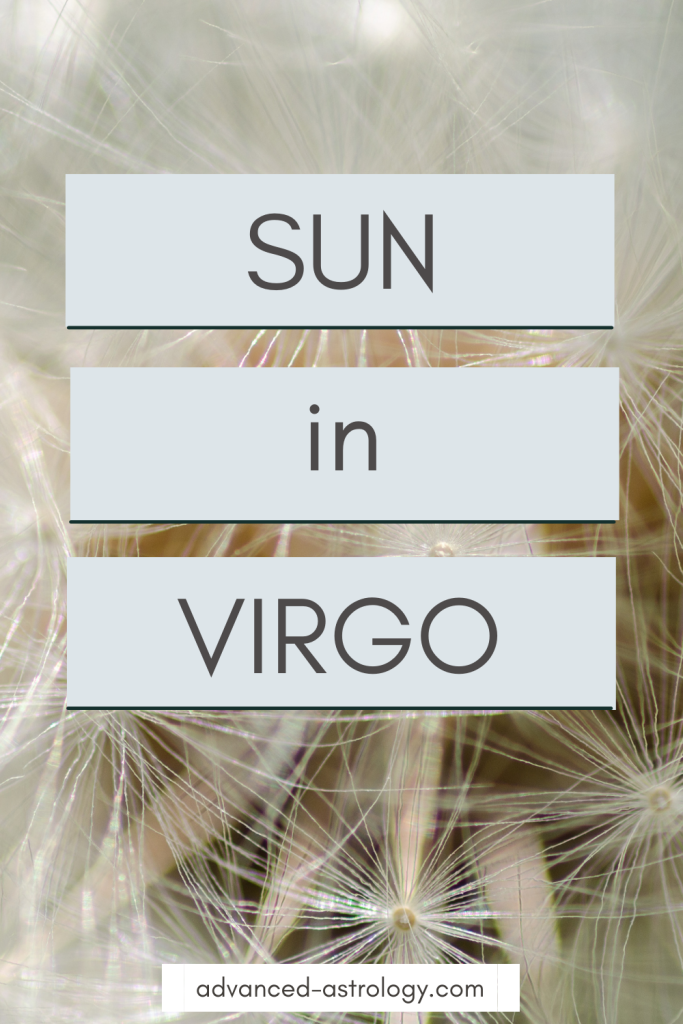 Sun in Virgo natal