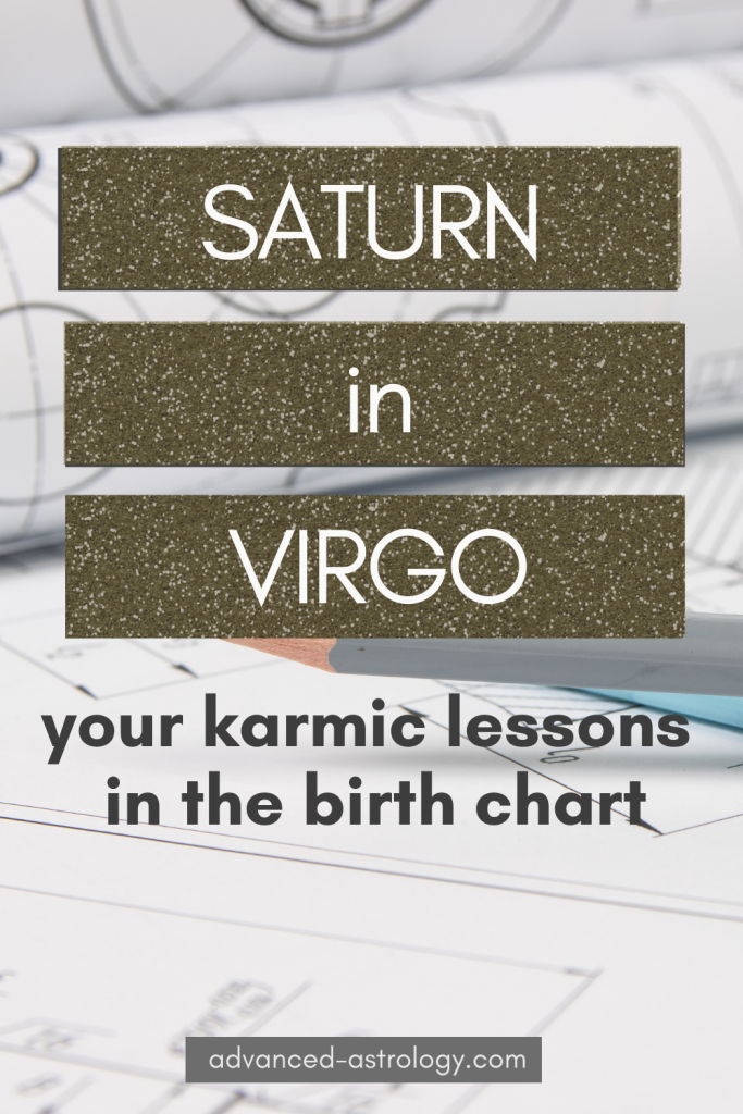 Saturn in Virgo