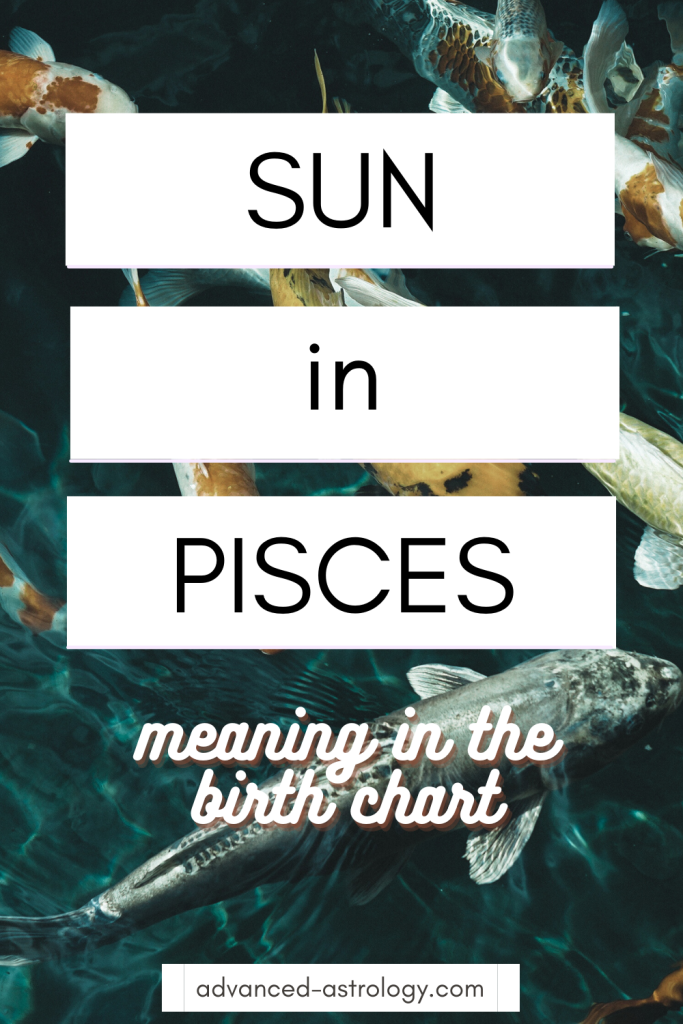 Sun in Pisces