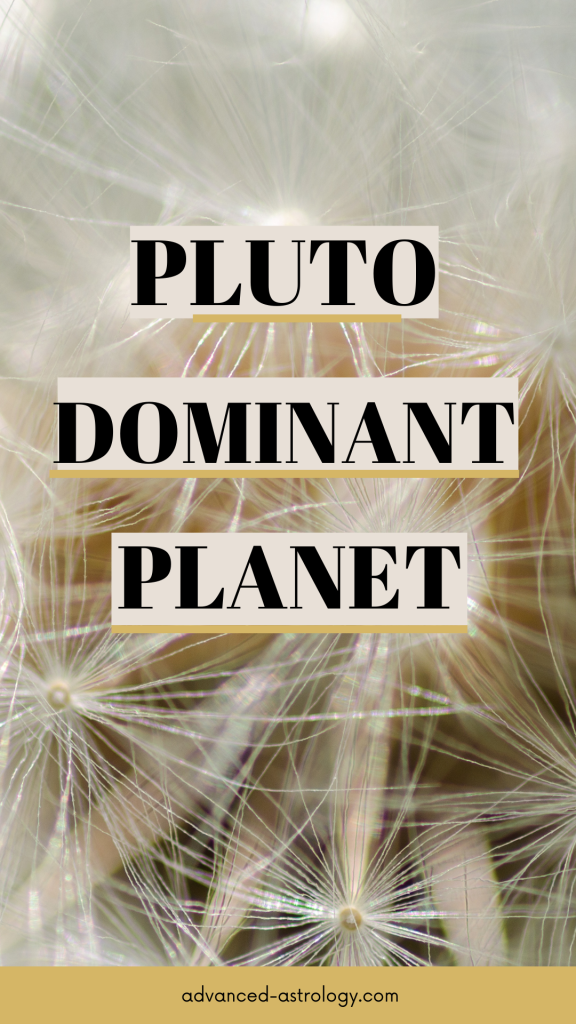 Pluto dominant planet