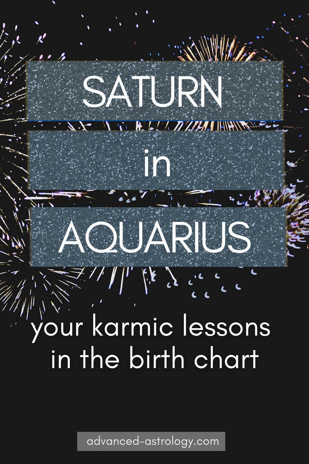 Saturn in Aquarius Karma and Meaning in the Natal Chart Astrology